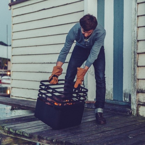 Braciere da esterno Cube di Höfats Ezooza