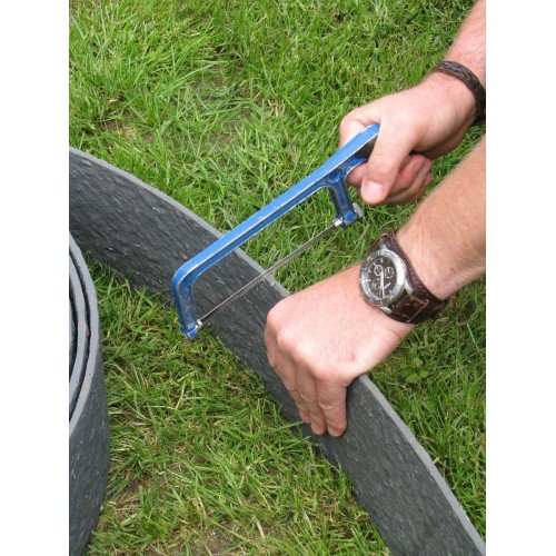 Bordura da giardino arrotolata Ecolat 10 m x 14 x 0,7 cm marrone