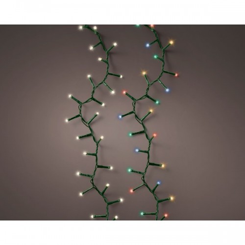 Luci di Natale multicolor e bianco caldo Kaemingk 11 m effetto scintillio