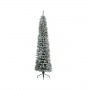 Albero di Natale innevato Kaemingk pencil pine snowy 150 cm