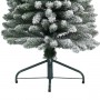 Albero di Natale innevato Kaemingk pencil pine snowy 150 cm