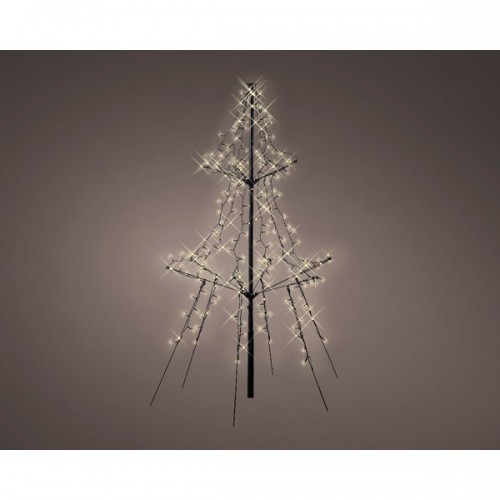 Albero di Natale led in metallo Kaemingk 135 cm