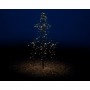 Albero di Natale led in metallo Kaemingk 135 cm