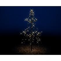 Albero di Natale led in metallo Kaemingk 135 cm