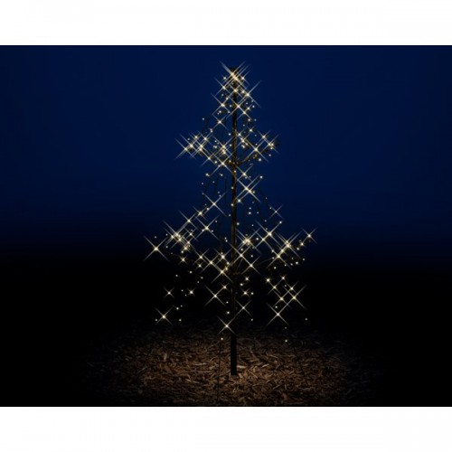 Albero di Natale led in metallo Kaemingk 135 cm