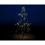 Albero di Natale led in metallo Kaemingk 135 cm