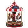 Lemax Christmas cheer Carousel giostra natalizia Villaggio di Natale