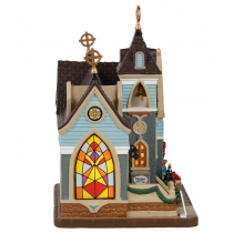 Lemax Chapel of Everlasting life villaggio di Natale Lemax Chapel of Everlasting life villaggio di Natale