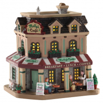 Lemax Molly's Corner Cafe villaggio di Natale Lemax Molly's Corner Cafe villaggio di Natale