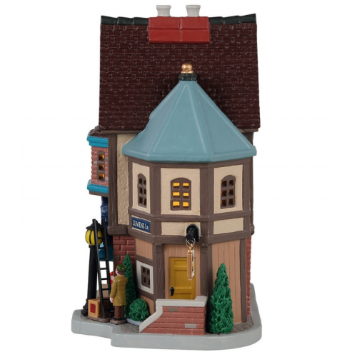 Lemax Wright & Sons Lamplighters villaggio di Natale