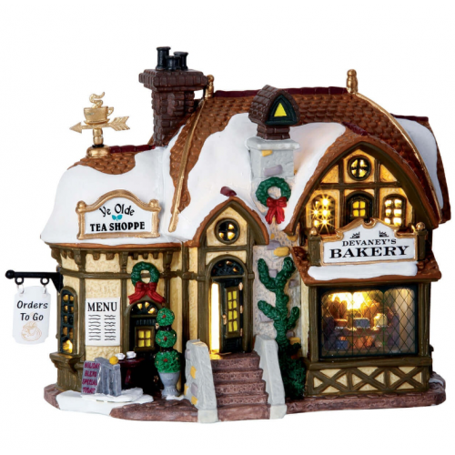 Lemax Devaney's Bakery villaggio di Natale