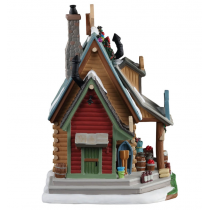 Lemax The Lakeside Market & Tackle shop villaggio di Natale Lemax The Lakeside Market & Tackle shop villaggio di Natale