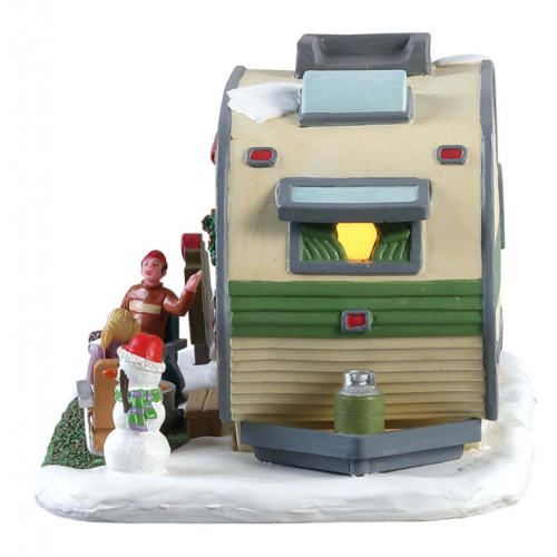 Lemax High Rock Lake Trailer villaggio di Natale
