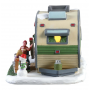 Lemax High Rock Lake Trailer villaggio di Natale