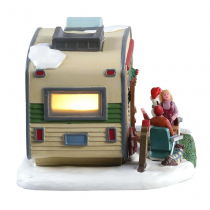 Lemax High Rock Lake Trailer villaggio di Natale