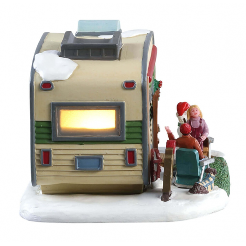 Lemax High Rock Lake Trailer villaggio di Natale