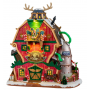 Lemax Santa's Reindeer Training Acadamey villaggio di Natale
