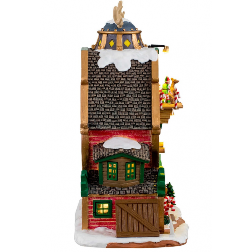 Lemax Santa's Reindeer Training Acadamey villaggio di Natale