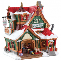 Lemax The Elf Workshop villaggio di Natale Lemax The Elf Workshop villaggio di Natale
