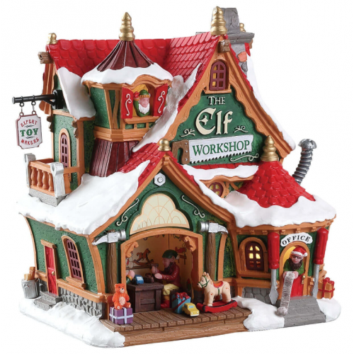 Lemax The Elf Workshop villaggio di Natale