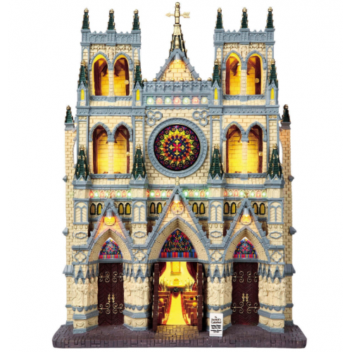 Lemax St. Patrick's Cathedral villaggio di Natale