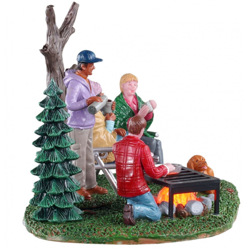 Lemax Camping Couple villaggio di Natale