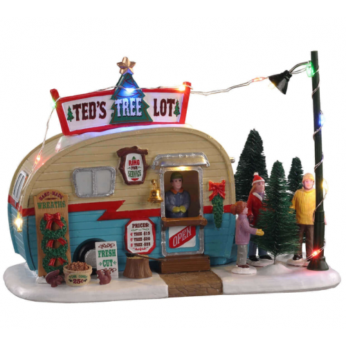 Lemax Ted's Tree Lot villaggio di Natale