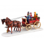 Lemax Carriage Cheer villaggio di Natale