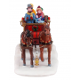 Lemax Carriage Cheer villaggio di Natale