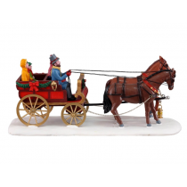 Lemax Carriage Cheer villaggio di Natale Lemax Carriage Cheer villaggio di Natale