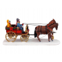 Lemax Carriage Cheer villaggio di Natale