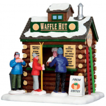 Lemax Waffle Hut villaggio di Natale