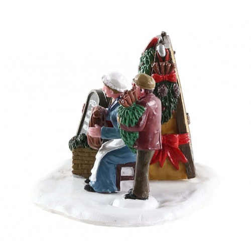 Lemax Handmade Wreaths villaggio di Natale