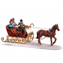 Lemax Victorian Sleight Ride villaggio di Natale