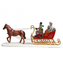 Lemax Victorian Sleight Ride villaggio di Natale