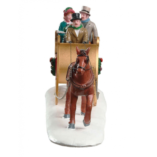 Lemax Victorian Sleight Ride villaggio di Natale