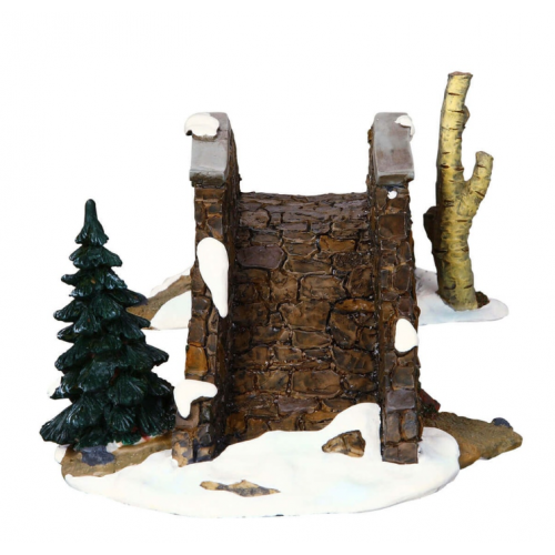 Lemax Olde Stone Bridge villaggio di Natale