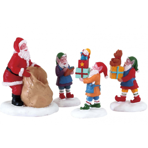 Lemax Present Procession villaggio di Natale