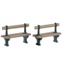 Lemax Double Seated Bench villaggio di Natale