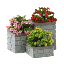 Lemax Flower Bed Boxes villaggio di Natale Lemax Flower Bed Boxes villaggio di Natale