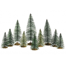 Lemax Needle Pine Trees villaggio di Natale Lemax Needle Pine Trees villaggio di Natale