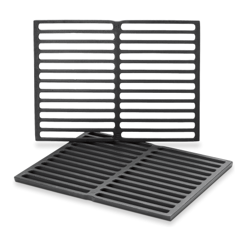 Griglie Di Ricambio In Ghisa Per Weber Genesis E Spirit - Set Da 2 Pezzi, Compatibili Con 7522, 7523 E Altri Modelli