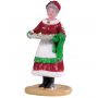 Lemax Mrs. Claus cookies villaggio di Natale