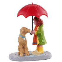 Lemax Umbrella Sharing villaggio di Natale Lemax Umbrella Sharing villaggio di Natale
