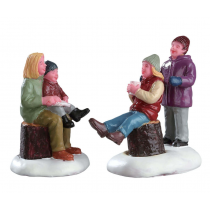 Lemax quality time with mum villaggio di Natale set 2 pezzi Lemax quality time with mum villaggio di Natale set 2 pezzi
