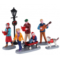 Lemax merry songs villaggio di Natale set 6 pezzi Lemax merry songs villaggio di Natale set 6 pezzi