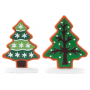 Lemax sugar cookies trees villaggio di Natale set 2 pezzi