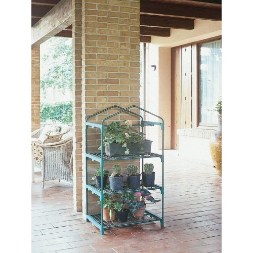 Serra da giardino Verdemax Azalea 3 ripiani grigia