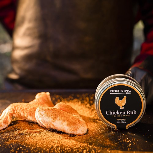 BBQ King Chicken rub Insaporitore per pollo 70 gr