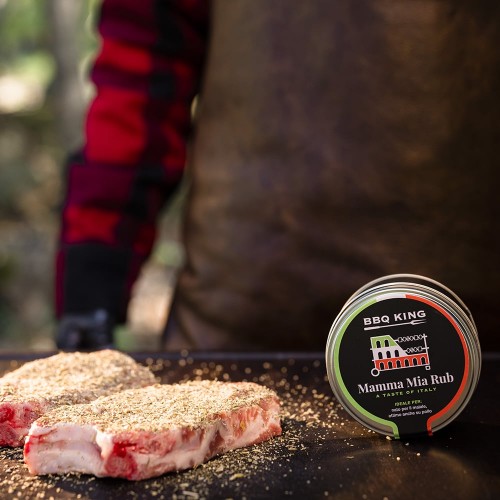 BBQ King Mamma mia Rub insaporitore per maiale e pollo